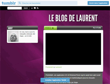 Tablet Screenshot of leblog.delaurent.com